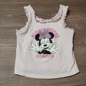 Disney Minnie Mouse Pink Tank Top